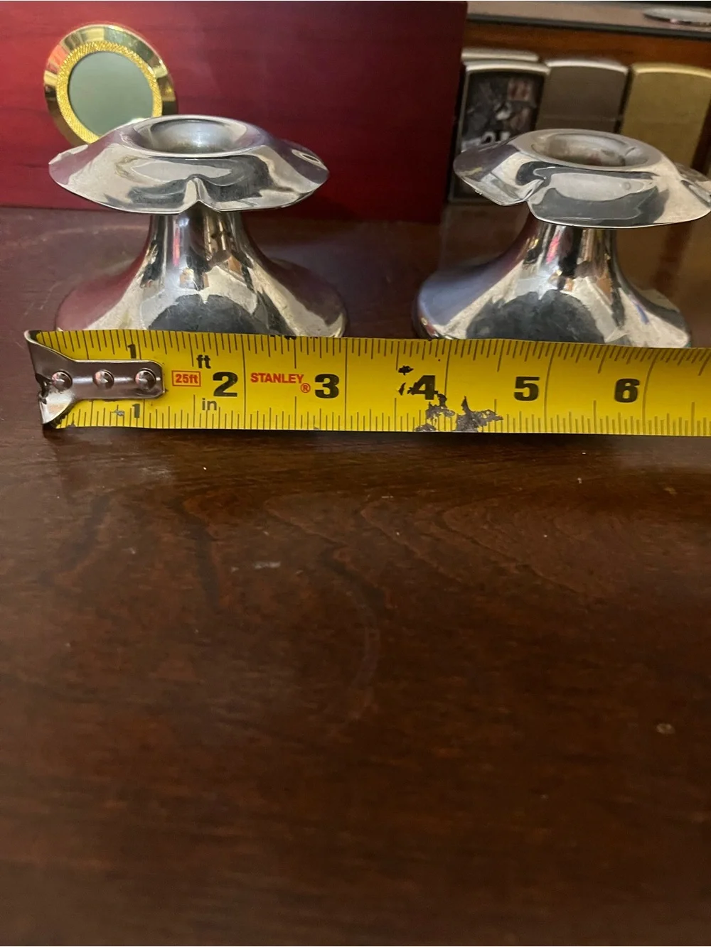 Continental Silver Co Candle Holders